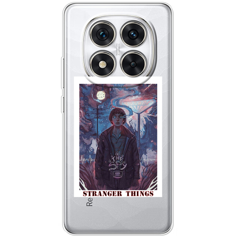 Прозорий чохол BoxFace Xiaomi Redmi Note 15 Pro Plus Stranger Things