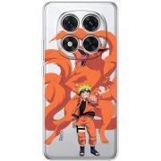 Прозорий чохол BoxFace Xiaomi Redmi Note 15 Pro Plus Naruto and Kurama