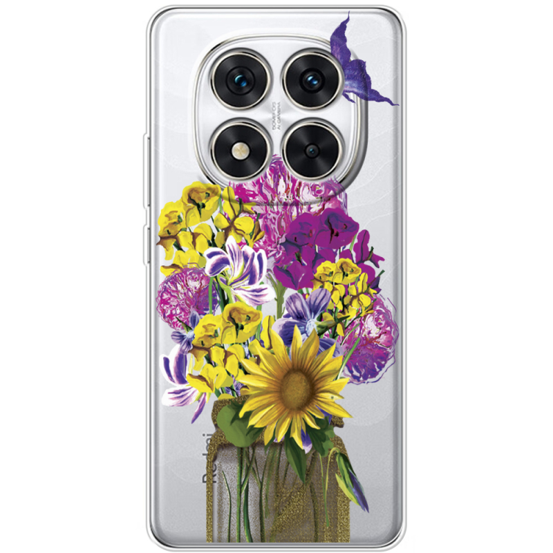 Прозорий чохол BoxFace Xiaomi Redmi Note 15 Pro Plus My Bouquet