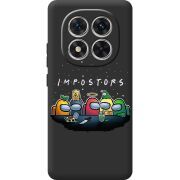 Чорний чохол BoxFace Xiaomi Redmi Note 15 Pro Plus Among Us Impostors