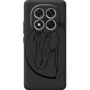 Чорний чохол BoxFace Xiaomi Redmi Note 15 Pro Plus Horse