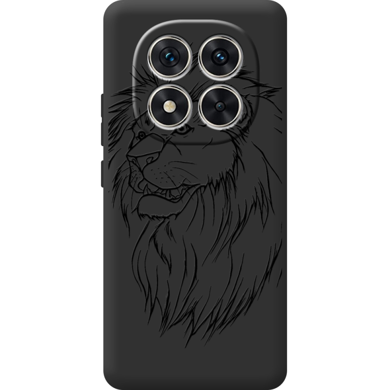 Чорний чохол BoxFace Xiaomi Redmi Note 15 Pro Plus Lion