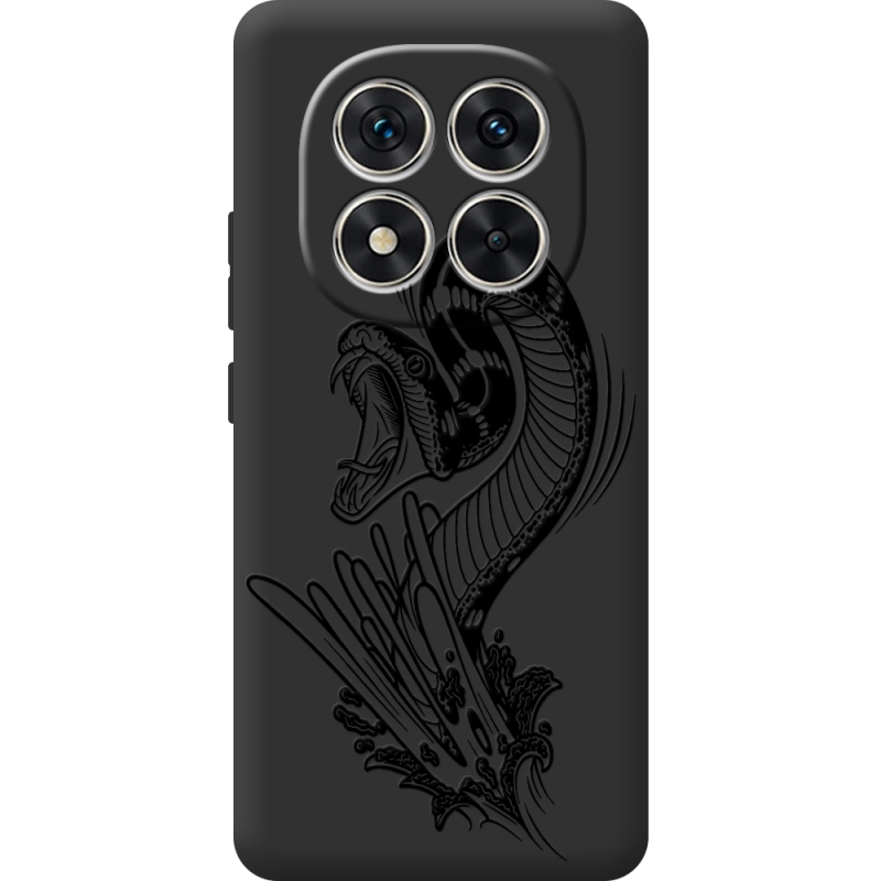 Чорний чохол BoxFace Xiaomi Redmi Note 15 Pro Plus Snake