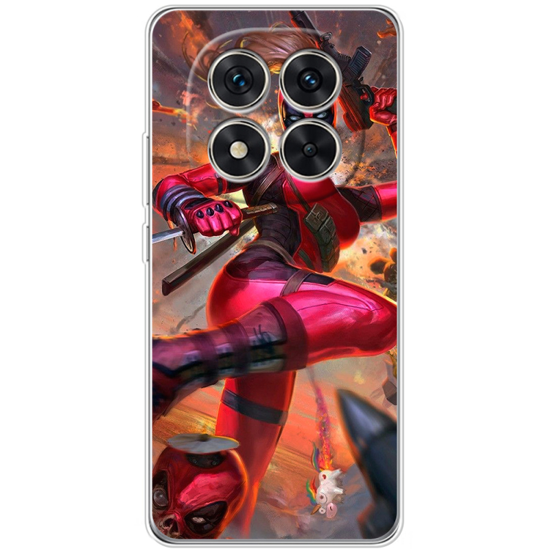 Чохол BoxFace Xiaomi Redmi Note 15 Pro 5G Woman Deadpool