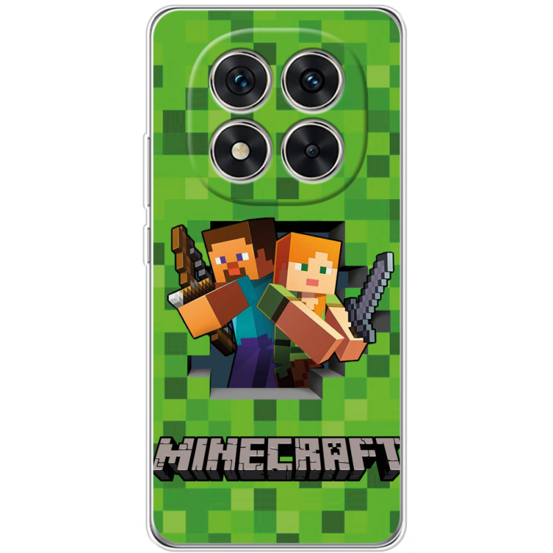 Чохол BoxFace Xiaomi Redmi Note 15 Pro 5G Майнкрафт Стів і Алекс