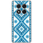 Чохол BoxFace Xiaomi Redmi Note 15 Pro 5G Блакитний Орнамент