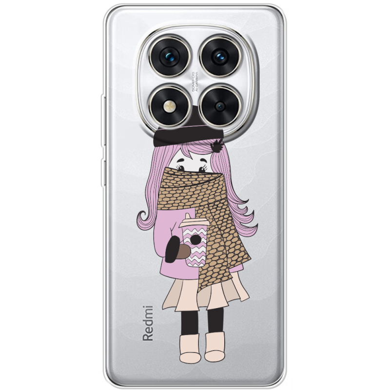 Прозорий чохол BoxFace Xiaomi Redmi Note 15 Pro 5G Winter Morning Girl