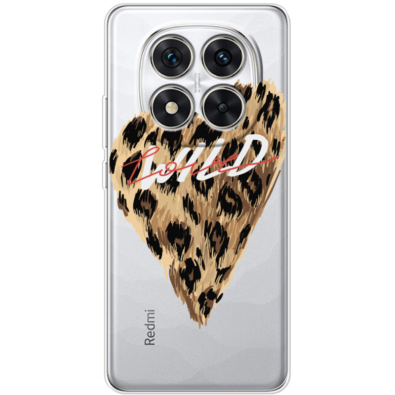 Прозорий чохол BoxFace Xiaomi Redmi Note 15 Pro 5G Wild Love