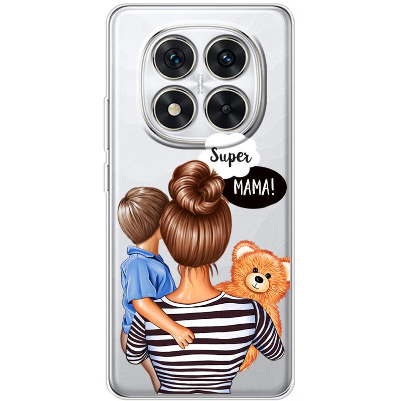 Прозорий чохол BoxFace Xiaomi Redmi Note 15 Pro 5G Super Mama and Son