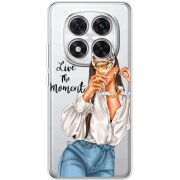 Прозорий чохол BoxFace Xiaomi Redmi Note 15 Pro 5G Live The Moment