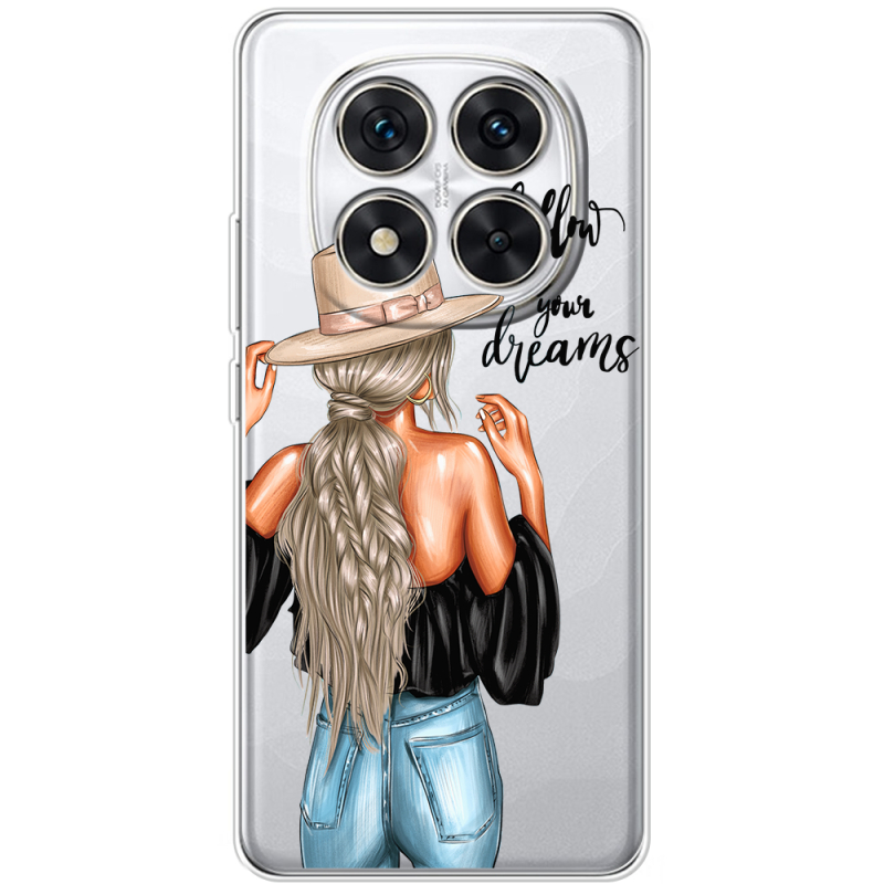 Прозорий чохол BoxFace Xiaomi Redmi Note 15 Pro 5G Follow Your Dreams