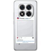 Прозорий чохол BoxFace Xiaomi Redmi Note 15 Pro 5G Insta