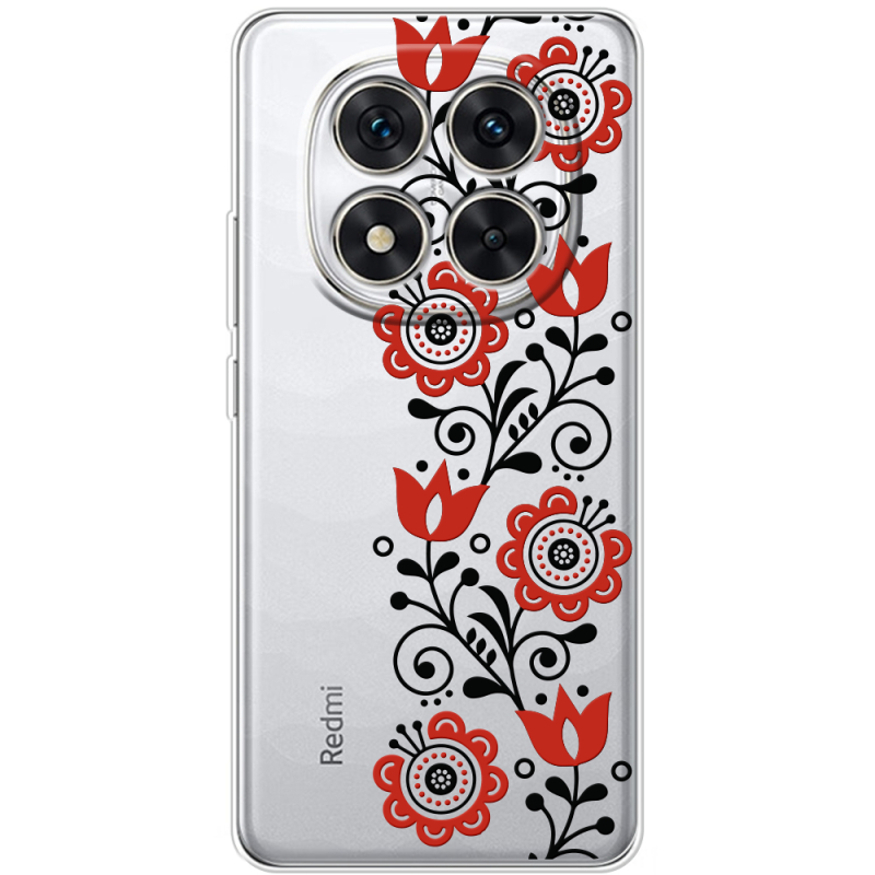 Прозорий чохол BoxFace Xiaomi Redmi Note 15 Pro 5G Ethno Ornament