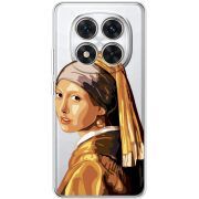 Прозорий чохол BoxFace Xiaomi Redmi Note 15 Pro 5G Девушка с жемчужной серёжкой