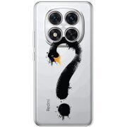 Прозорий чохол BoxFace Xiaomi Redmi Note 15 Pro 5G Swan question