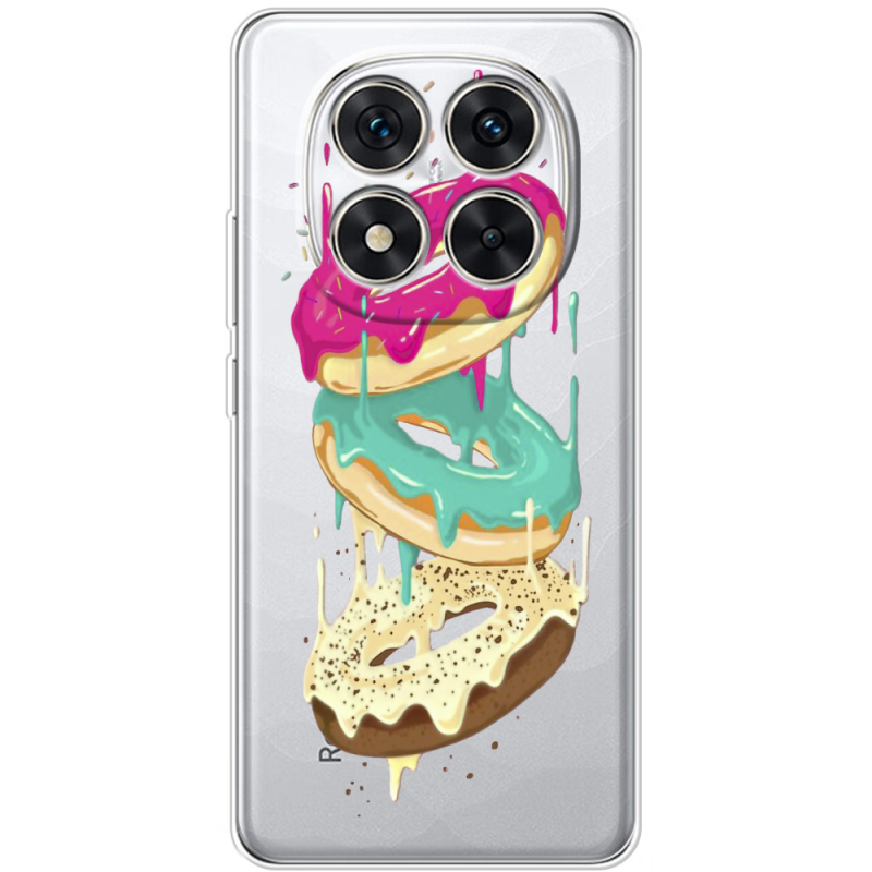 Прозорий чохол BoxFace Xiaomi Redmi Note 15 Pro 5G Donuts