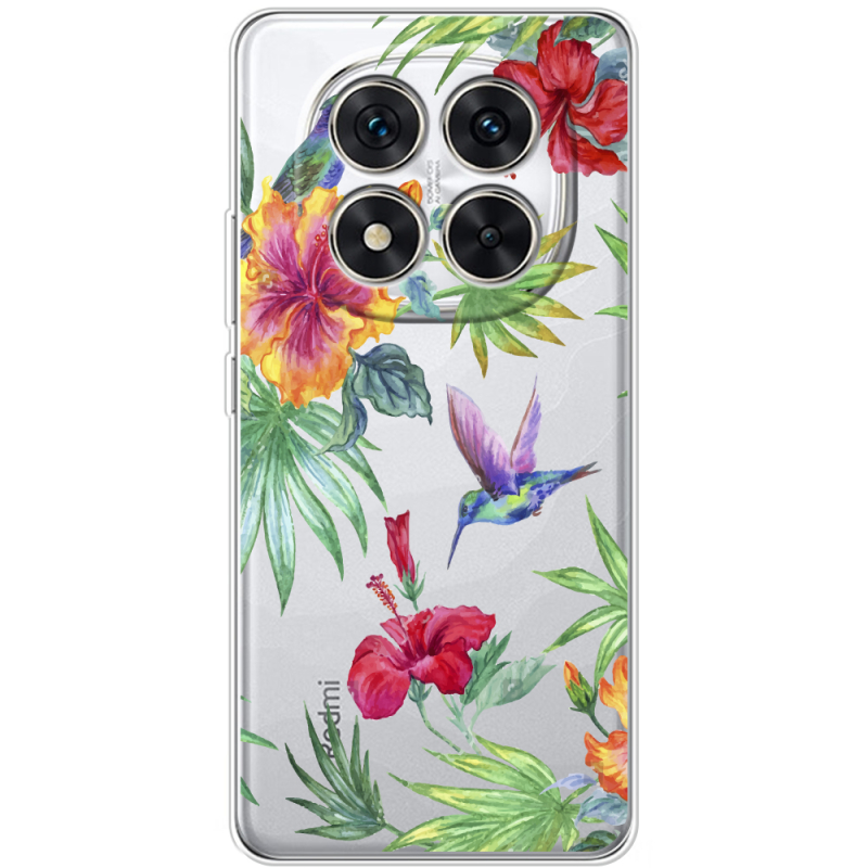 Прозорий чохол BoxFace Xiaomi Redmi Note 15 Pro 5G Tropical