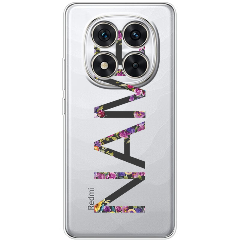 Прозорий чохол BoxFace Xiaomi Redmi Note 15 Pro 5G Именной