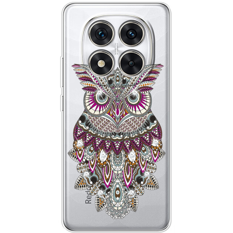 Чохол зі стразами Xiaomi Redmi Note 15 Pro 5G Owl