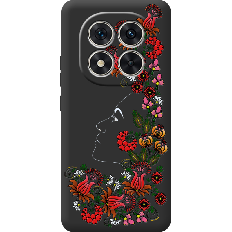 Чорний чохол BoxFace Xiaomi Redmi Note 15 Pro 5G 3D Ukrainian Muse