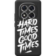 Чорний чохол BoxFace Xiaomi Redmi Note 15 Pro 5G Hard Times Good Times
