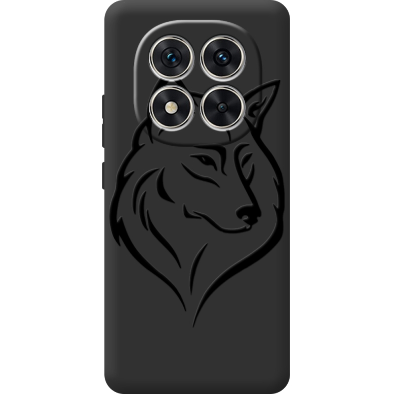 Чорний чохол BoxFace Xiaomi Redmi Note 15 Pro 5G Wolf