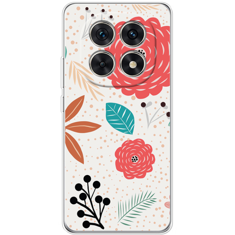 Чохол BoxFace Xiaomi Redmi Note 15 5G Line Flowers