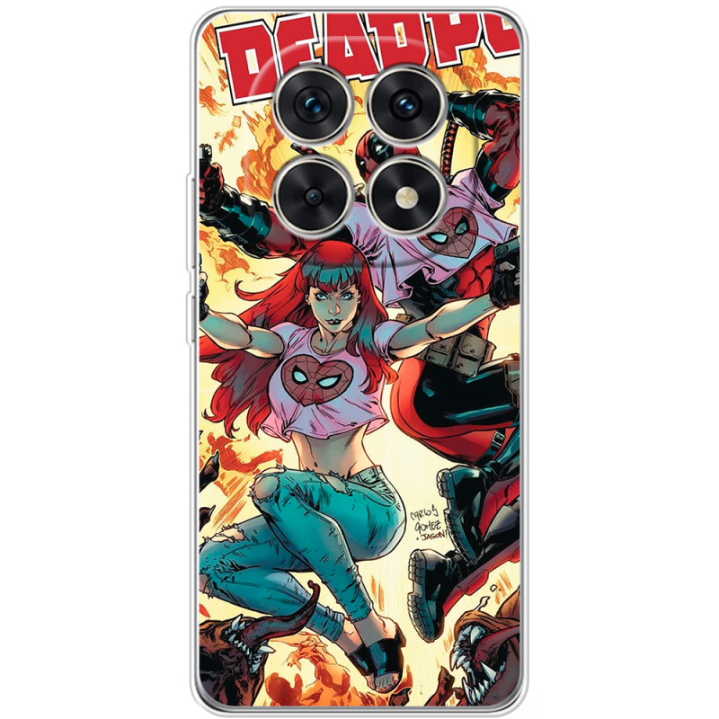 Чохол BoxFace Xiaomi Redmi Note 15 5G Deadpool and Mary Jane