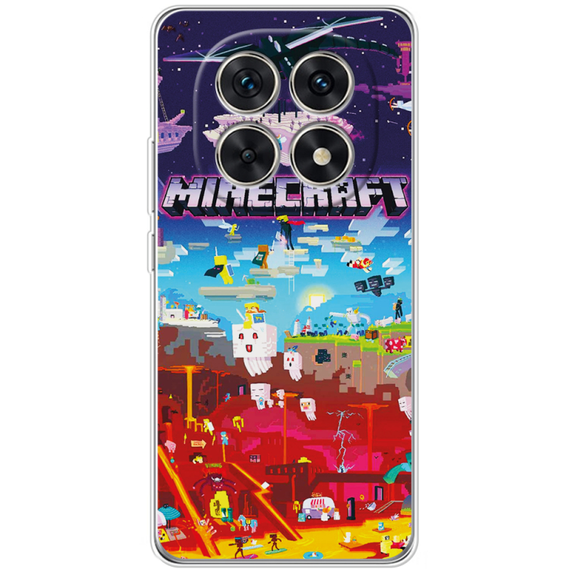 Чохол BoxFace Xiaomi Redmi Note 15 5G Minecraft World Beyond