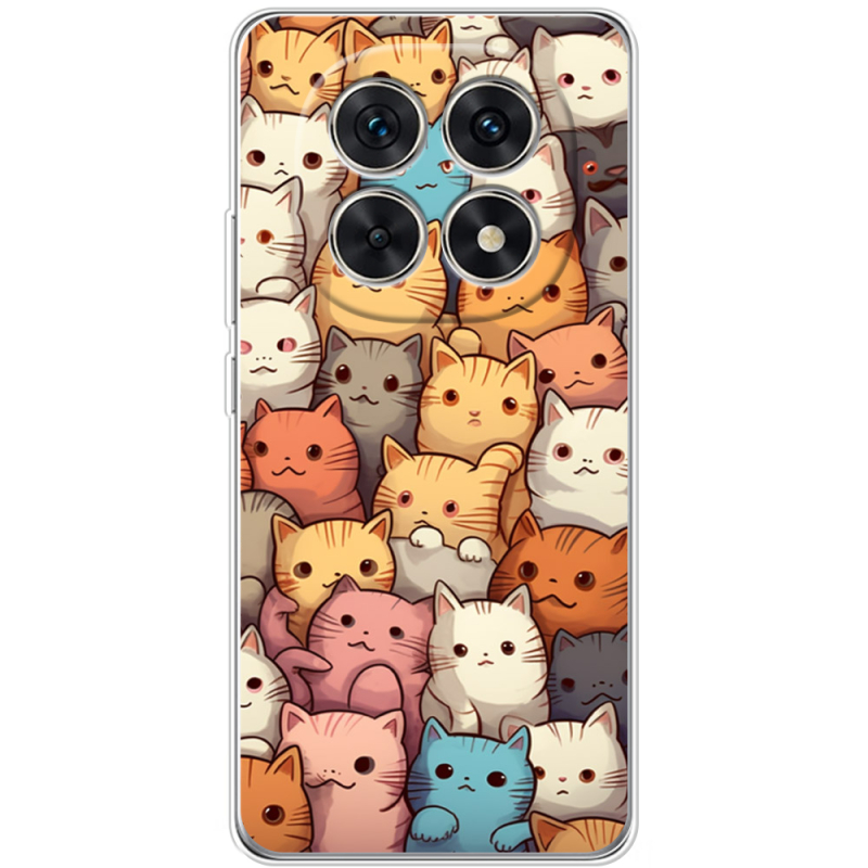 Чохол BoxFace Xiaomi Redmi Note 15 5G Котики муркотики