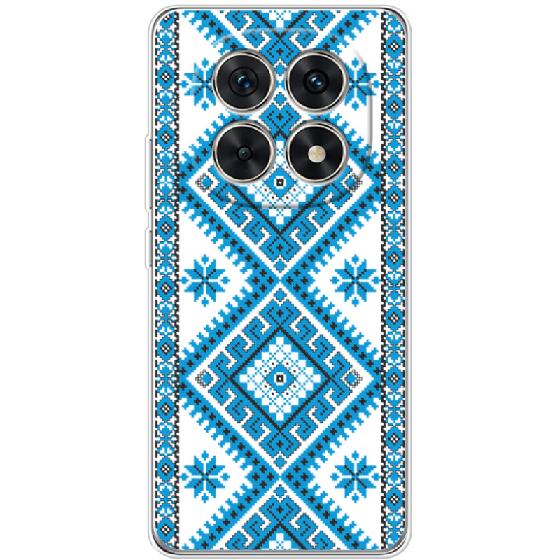 Чохол BoxFace Xiaomi Redmi Note 15 5G Блакитний Орнамент