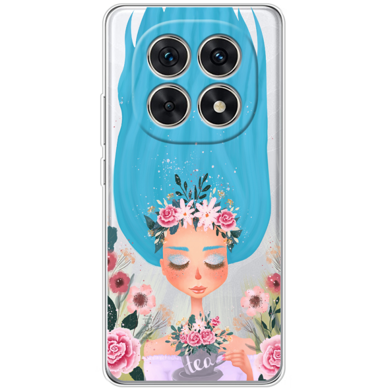 Прозорий чохол BoxFace Xiaomi Redmi Note 15 5G Blue Hair