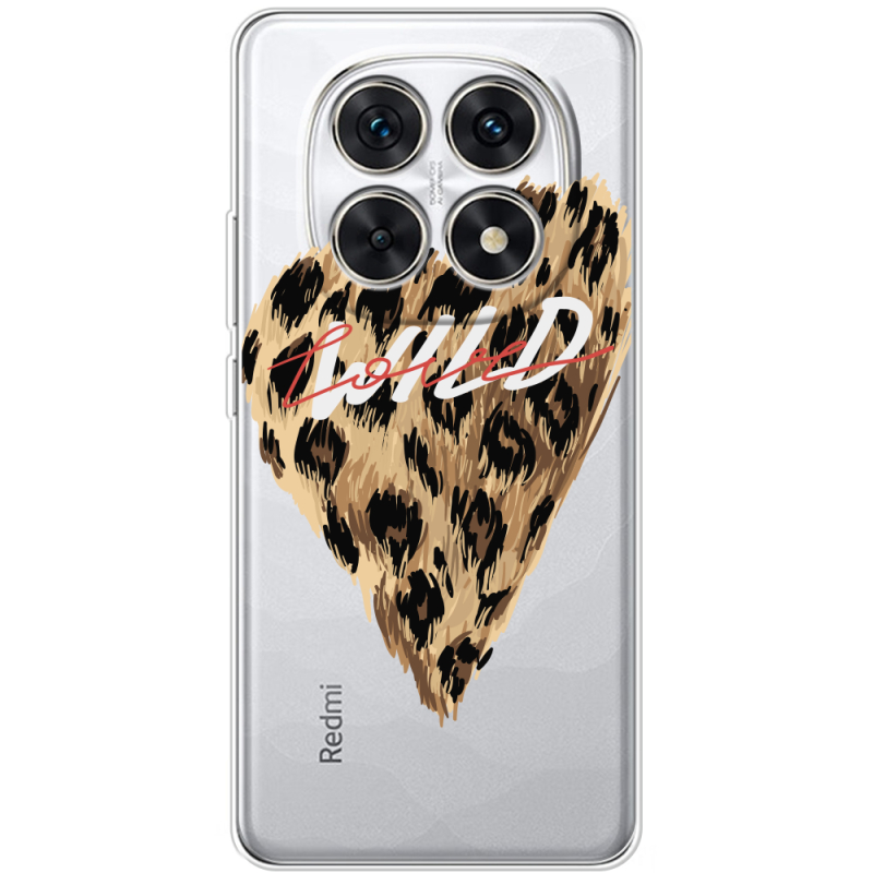 Прозорий чохол BoxFace Xiaomi Redmi Note 15 5G Wild Love