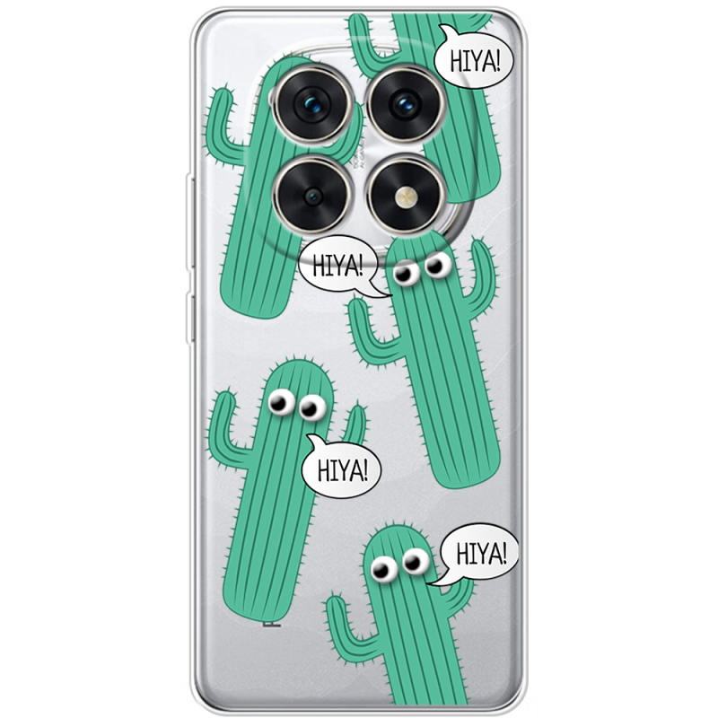 Прозорий чохол BoxFace Xiaomi Redmi Note 15 5G с 3D-глазками HIYA