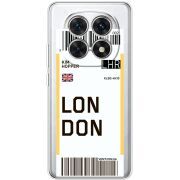 Прозорий чохол BoxFace Xiaomi Redmi Note 15 5G Ticket London