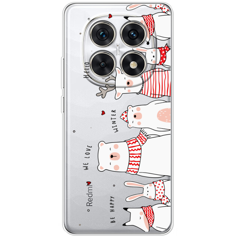 Прозорий чохол BoxFace Xiaomi Redmi Note 15 5G The Friendly Beasts