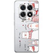 Прозорий чохол BoxFace Xiaomi Redmi Note 15 5G The Friendly Beasts