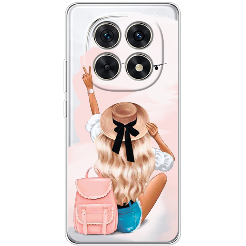 Прозорий чохол BoxFace Xiaomi Redmi Note 15 5G Travel Girl