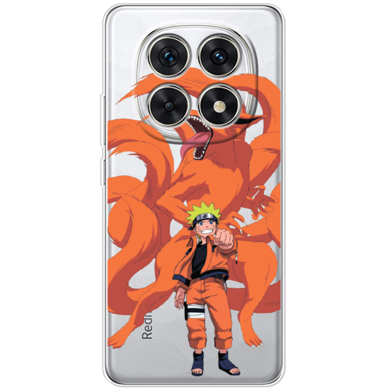 Прозорий чохол BoxFace Xiaomi Redmi Note 15 5G Naruto and Kurama