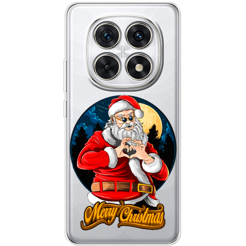 Прозорий чохол BoxFace Xiaomi Redmi Note 15 5G Cool Santa