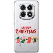 Прозорий чохол BoxFace Xiaomi Redmi Note 15 5G Merry Christmas