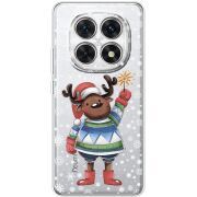 Прозорий чохол BoxFace Xiaomi Redmi Note 15 5G Christmas Deer with Snow
