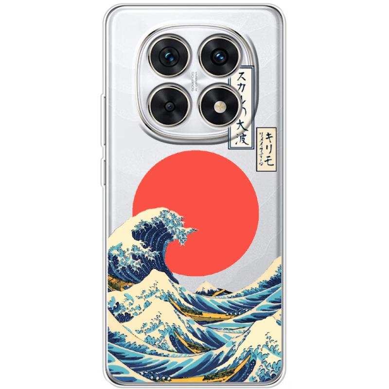 Прозорий чохол BoxFace Xiaomi Redmi Note 15 5G Большая волна в Канагаве