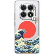 Прозорий чохол BoxFace Xiaomi Redmi Note 15 5G Большая волна в Канагаве