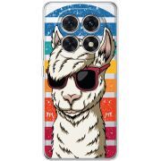 Прозорий чохол BoxFace Xiaomi Redmi Note 15 5G Стильна Лама