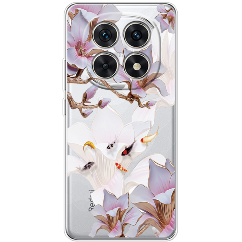 Прозорий чохол BoxFace Xiaomi Redmi Note 15 5G Chinese Magnolia