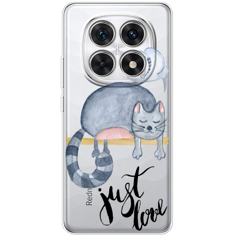 Прозорий чохол BoxFace Xiaomi Redmi Note 15 5G Just Love