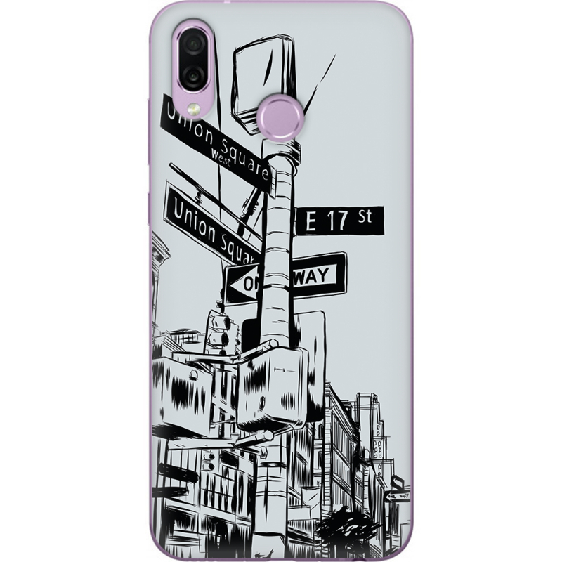 Чехол Uprint Honor Play 17 Street