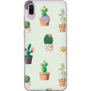 Чехол Uprint Honor Play L-green Cacti