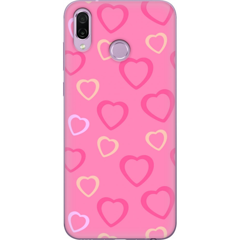 Чехол Uprint Honor Play Sugar Hearts